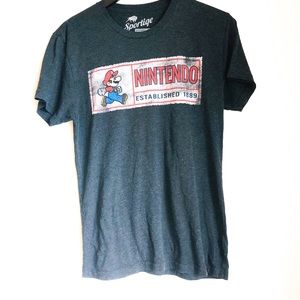 Sportige Nintendo faded tshirt